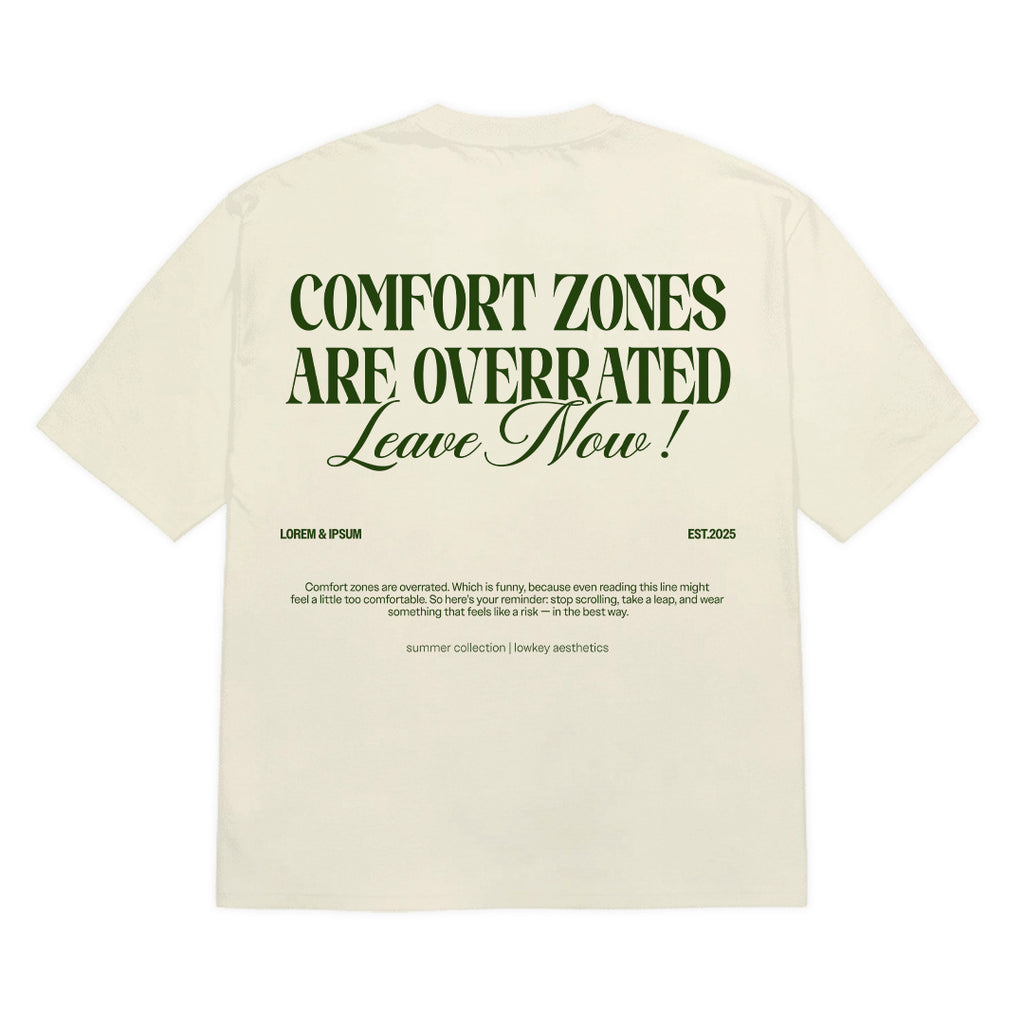 Leave Now Boxy Fit T-Shirt